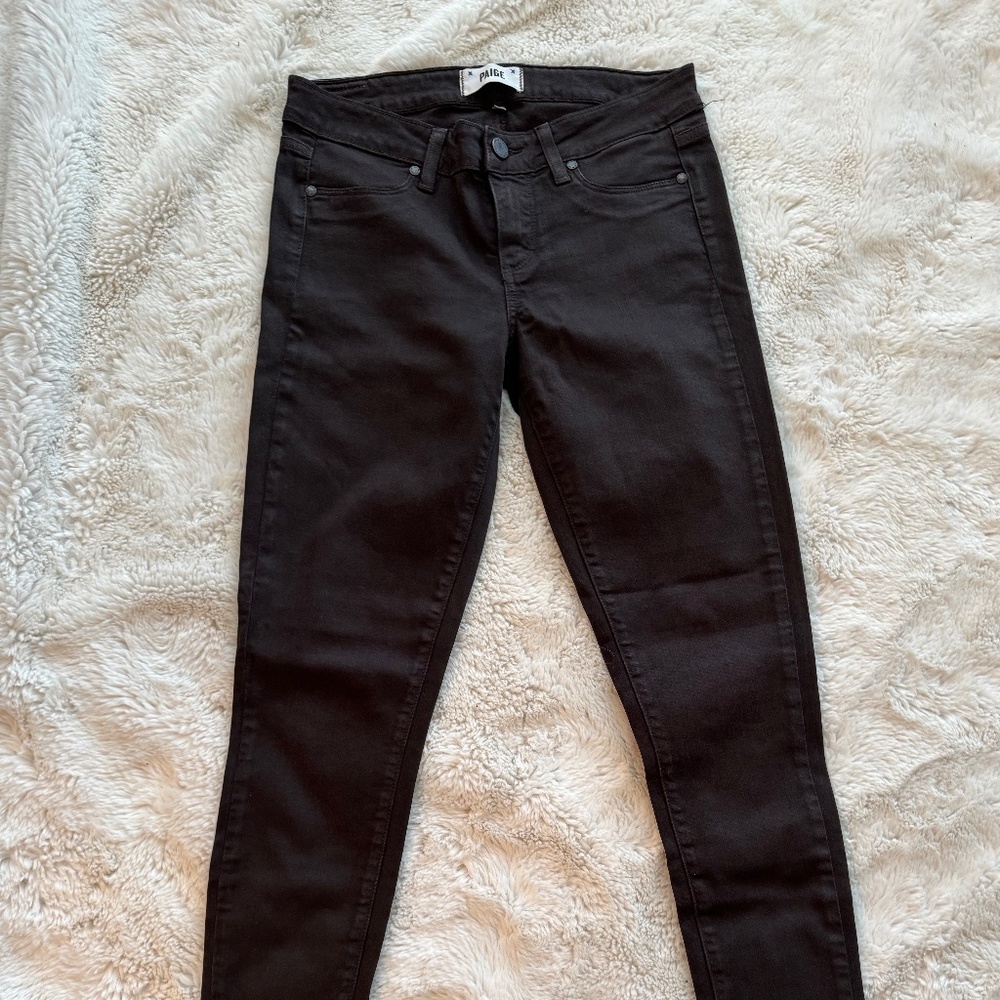 PAIGE Verdugo ultra skinny Women's jeans size 27 Beautiful brown color